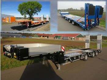 New Low loader semi-trailer HRD 3-Achs Leichtbau Semitieflader: picture 1
