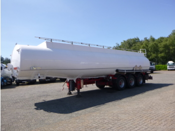 Tank semi-trailer for transportation of fuel Indox Fuel tank alu 40. 5 m3 / 6 comp: picture 1