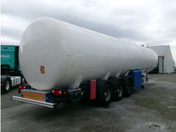 Tank semi-trailer for transportation of gas Indox Low-pressure LNG gas tank inox 56.2 m3 / 1 comp: picture 4