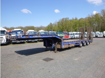Low loader semi-trailer King 3-axle semi-lowbed trailer 9 m / 32 t + ramps: picture 1