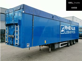 Walking floor semi-trailer Knapen K 200 / Liftachse / Mega: picture 1