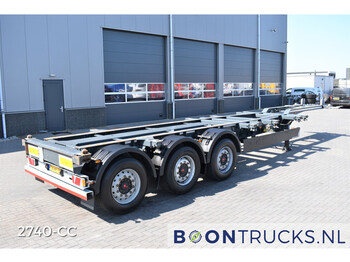Container transporter/ Swap body semi-trailer Kögel PORT 45 DUPLEX | 2x20-30-40-45ft HC * LIFT AXLE * DISC BRAKES * NL TRAILER: picture 1