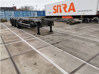 Container transporter/ Swap body semi-trailer Kögel S24-2 MULTI saf axles lift axle: picture 3