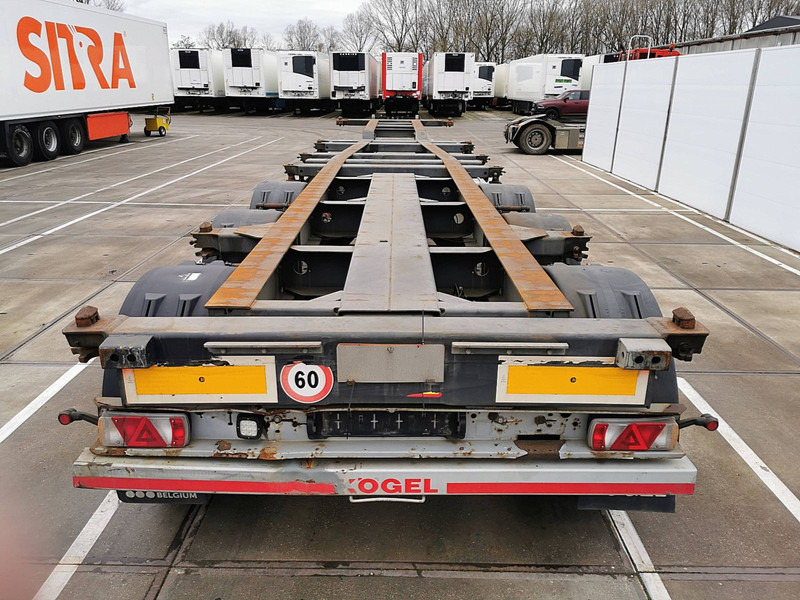 Container transporter/ Swap body semi-trailer Kögel S24-2 MULTI saf axles lift axle: picture 6