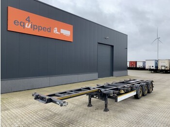 Container transporter/ Swap body semi-trailer Kögel TOP: 40FT HC, SAF+schijf (Intradisc), 5.200KG, NL trailer, APK 1/2023, uitschuifbaar, liftas: picture 1