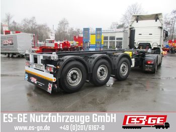 Container transporter/ Swap body semi-trailer Krone 3-Achs-Containerchassis 20ft: picture 1