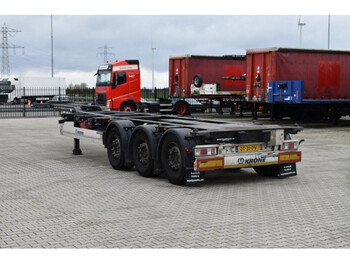 Container transporter/ Swap body semi-trailer Krone 45FT HC-Chassis: picture 1