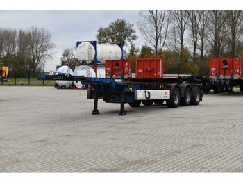 Container transporter/ Swap body semi-trailer Krone 4SFT HC + Genset: picture 1