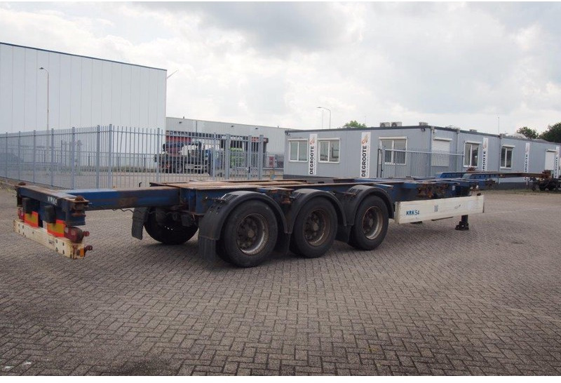 Container transporter/ Swap body semi-trailer Krone Polyvalent skelet 20-30-40-45 ft: picture 4