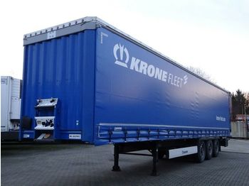 Curtainsider semi-trailer Krone  SDP27   Profiliner Edscher  XL Scheibenbremse: picture 1