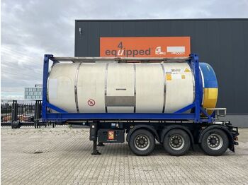 Tank semi-trailer LAG 20FT ADR CHASSIS (EX/II, EX/III, FL, AT) + 20FT SB Tankcontainer 28.200L/1-comp.: picture 1