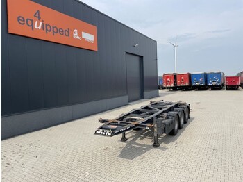 Container transporter/ Swap body semi-trailer LAG 20FT ADR (EX/II, EX/III, FL, OX, AT), leeggewicht: 3.540kg, BPW, NL-chassis, APK/ADR: 27-03-2023, meerdere chassis beschikbaar: picture 1