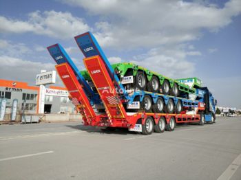 New Low loader semi-trailer LIDER 2022 NEW from manufacturer READY IN STOCK [ Copy ] [ Copy ] [ Copy ]: picture 1