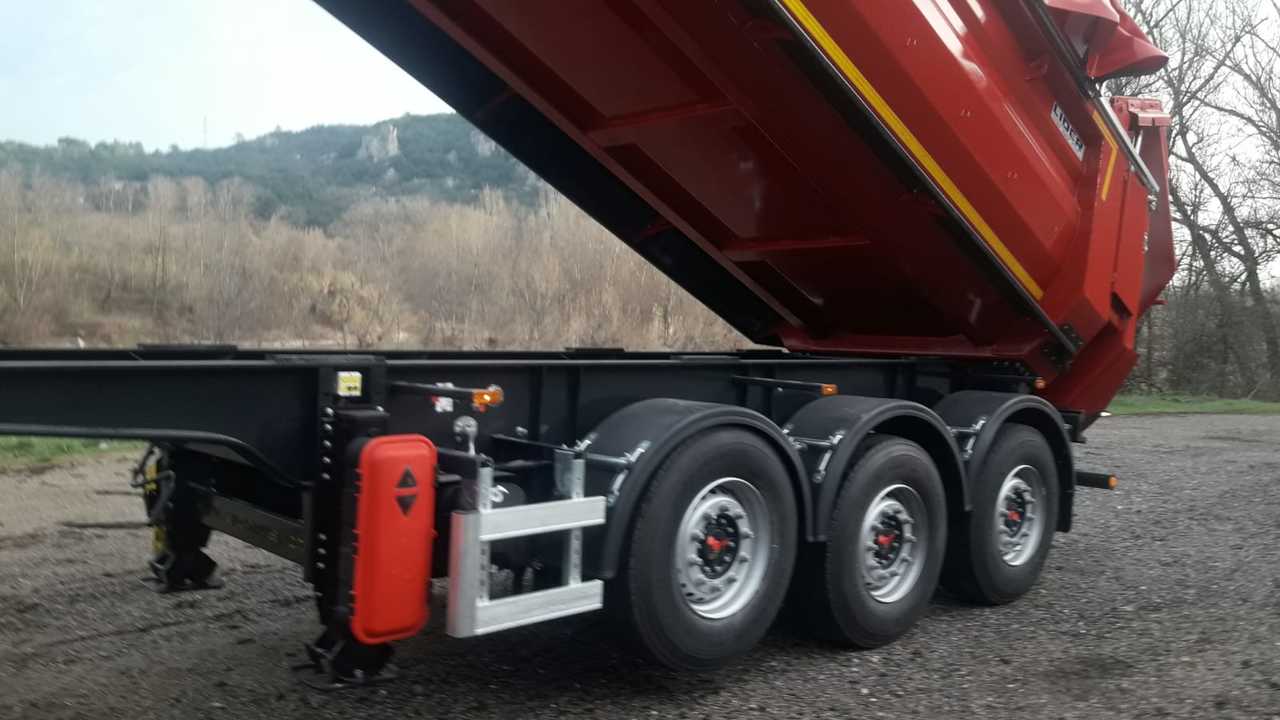 New Tipper semi-trailer for transportation of timber LIDER 2023 MODELS YEAR NEW (MANUFACTURER COMPANY LIDER TRAILER & TANKER: picture 8