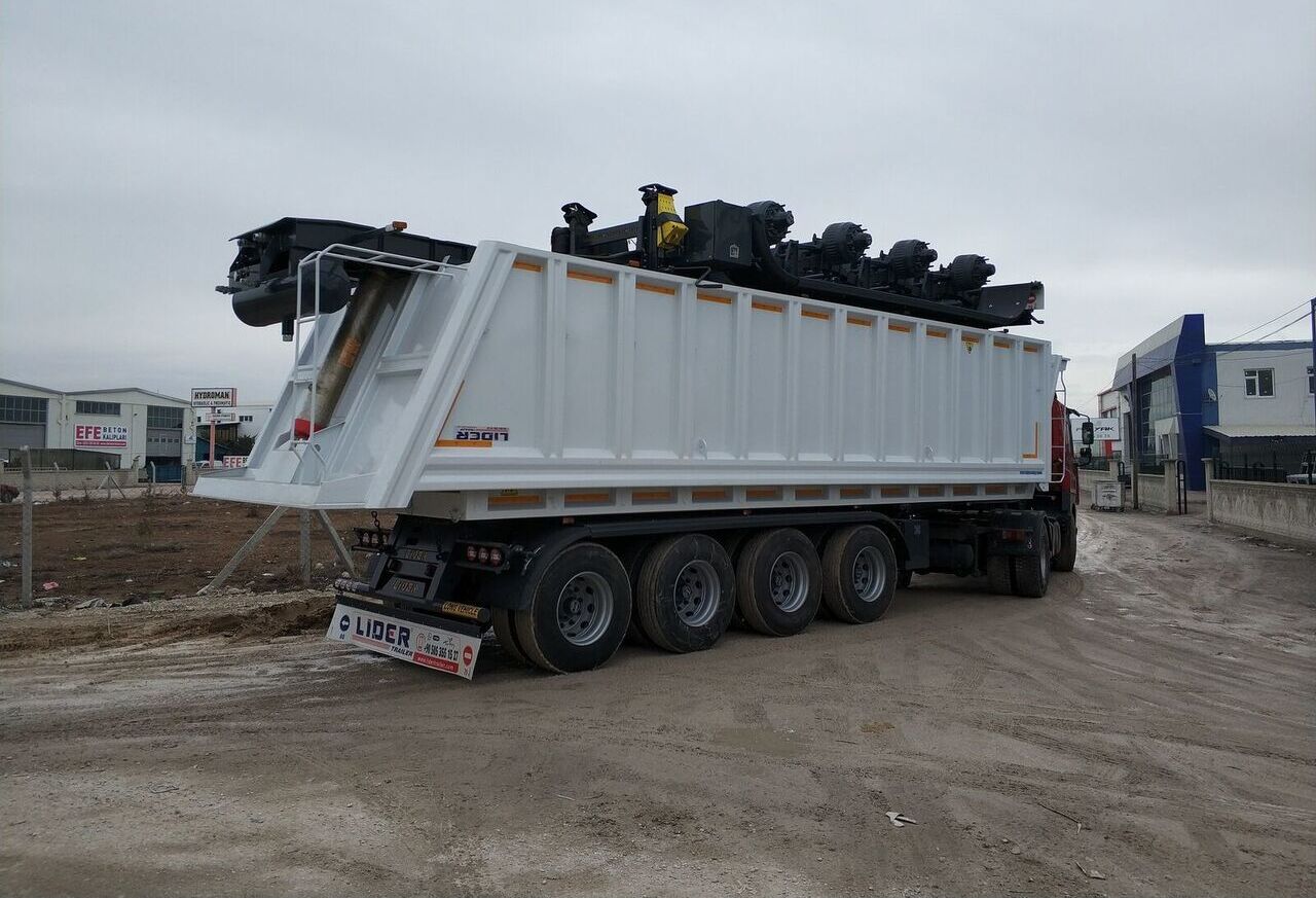 LIDER 2023 MODEL NEW 35 M3 DUMPER ( BENNE ) - Tipper semi-trailer: picture 5