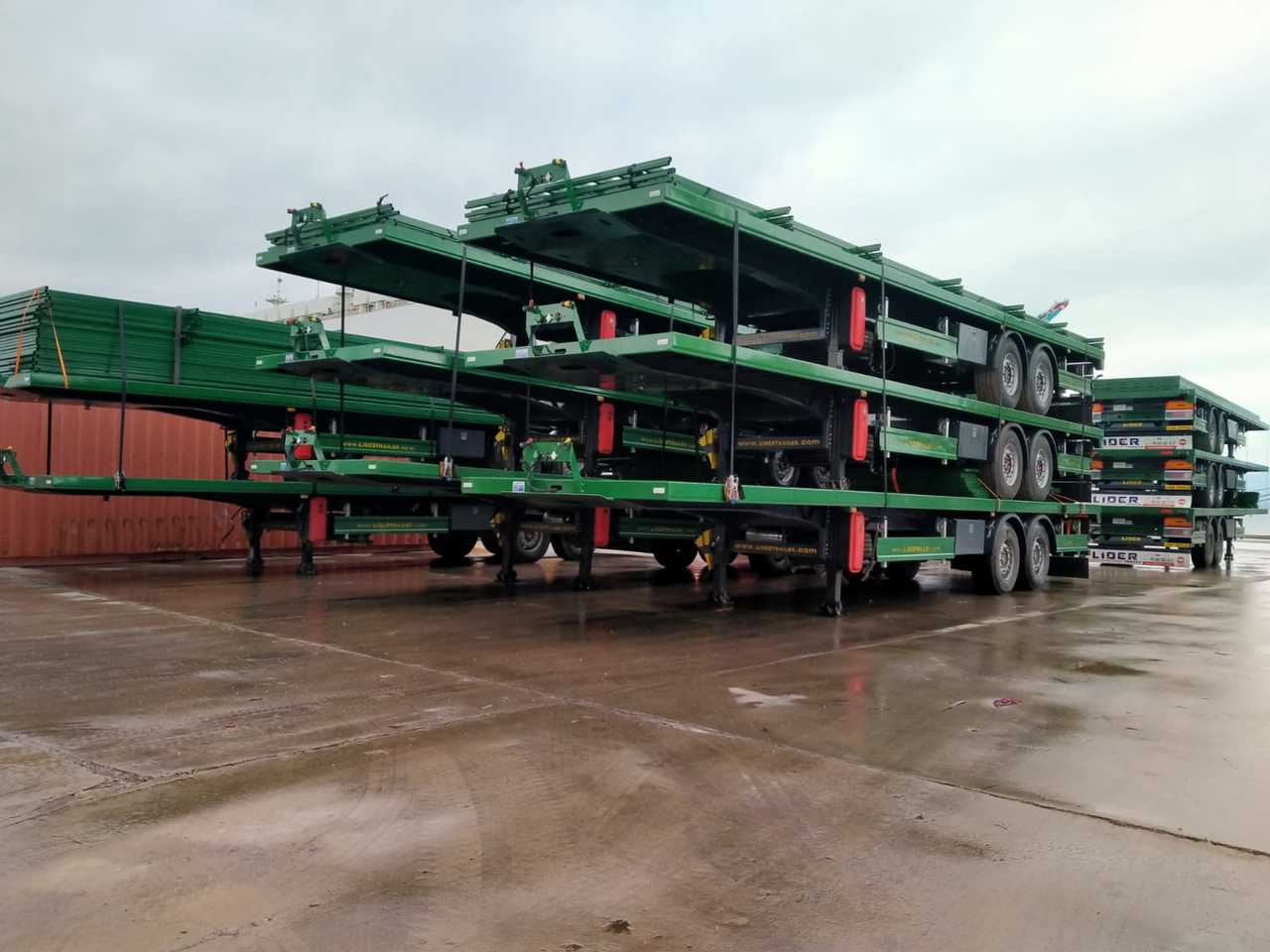New Container transporter/ Swap body semi-trailer LIDER 2023 MODEL NEW DIRECTLY FROM MANUFACTURER FACTORY AVAILABLE READY: picture 1