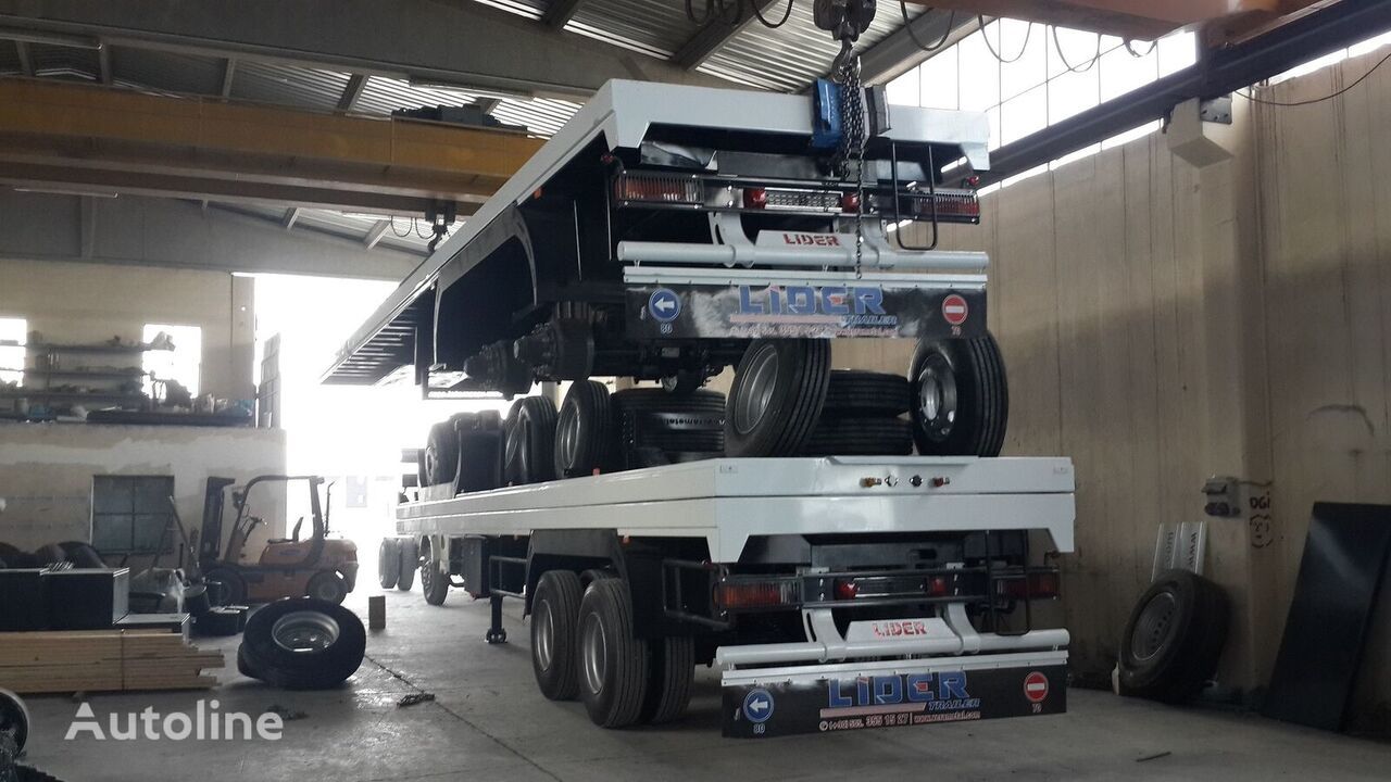 New Container transporter/ Swap body semi-trailer LIDER 2023 MODEL NEW DIRECTLY FROM MANUFACTURER FACTORY AVAILABLE READY: picture 9
