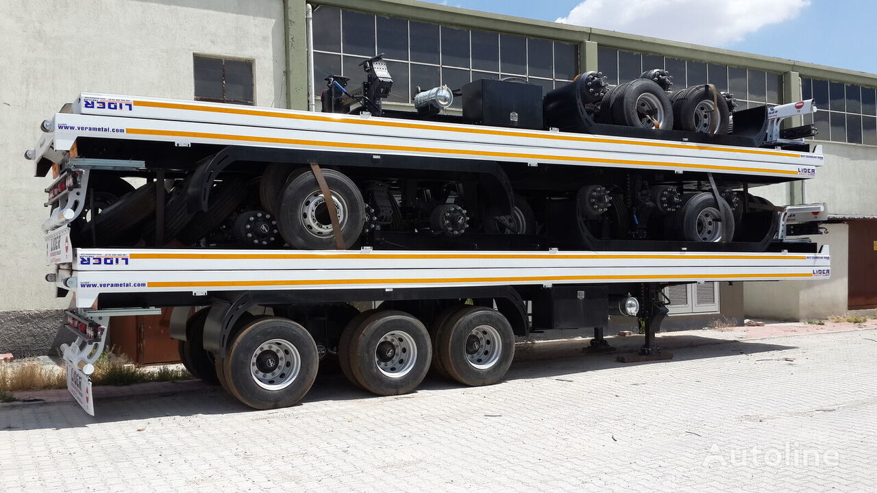 New Container transporter/ Swap body semi-trailer LIDER 2023 MODEL NEW DIRECTLY FROM MANUFACTURER FACTORY AVAILABLE READY: picture 2