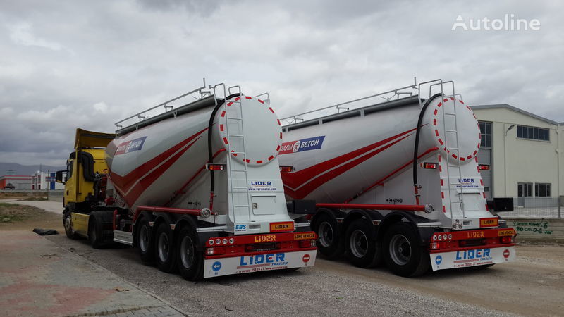 New Tank semi-trailer for transportation of cement LIDER 2023 NEW (FROM MANUFACTURER FACTORY SALE): picture 14