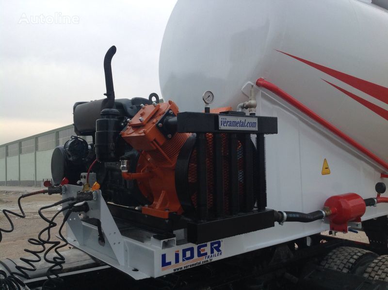 New Tank semi-trailer for transportation of cement LIDER 2023 NEW (FROM MANUFACTURER FACTORY SALE): picture 11