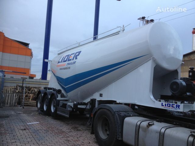 New Tank semi-trailer for transportation of cement LIDER 2023 NEW (FROM MANUFACTURER FACTORY SALE): picture 3