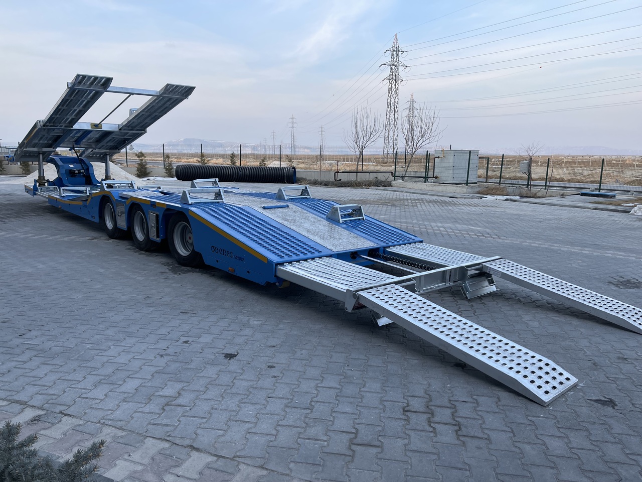 New Autotransporter semi-trailer LIDER 2023 NEW UNUSED READY IN FACTORY STOCK: picture 14