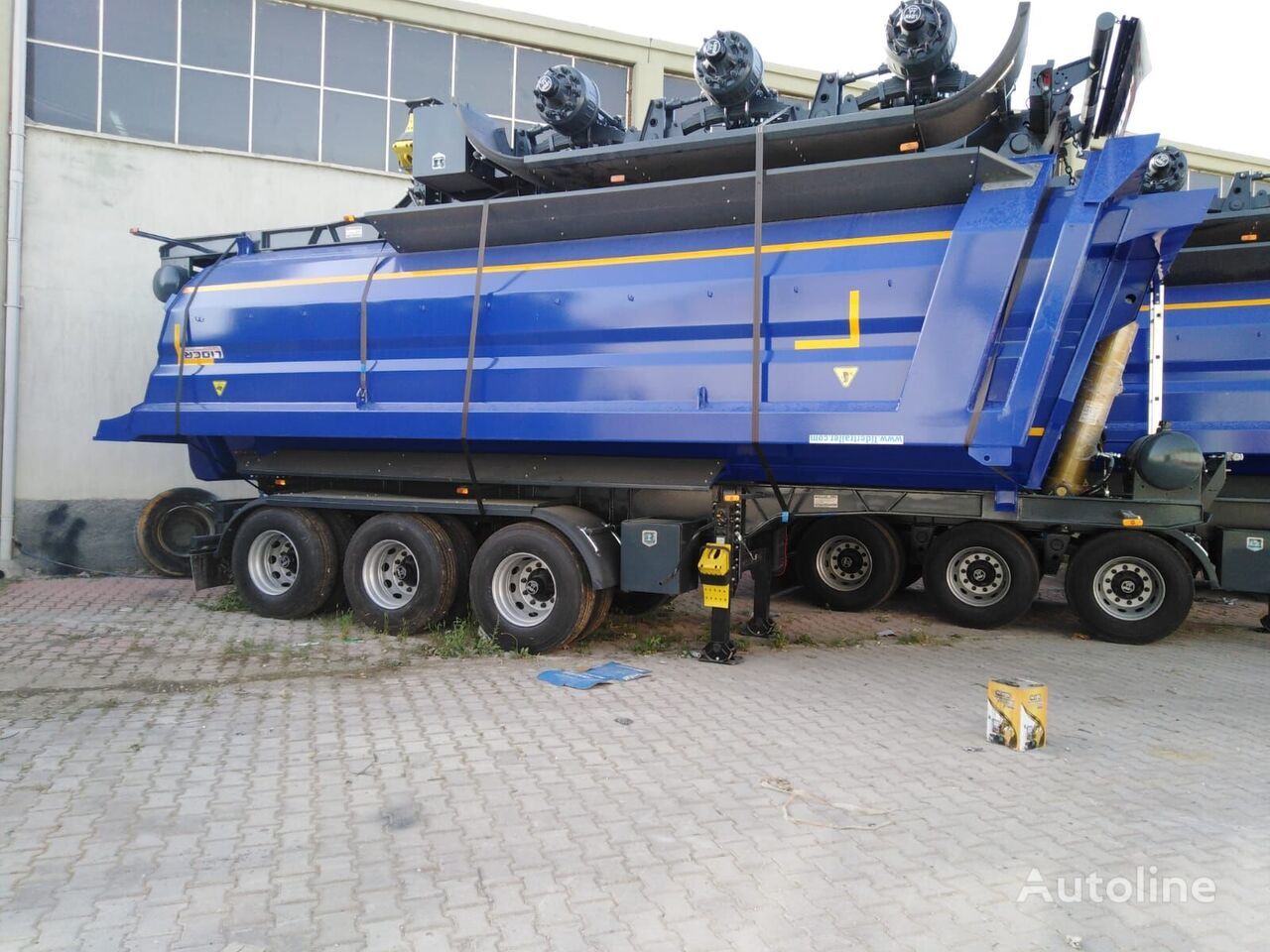 New Tipper semi-trailer LIDER 2024 NEW READY IN STOCKS DIRECTLY FROM MANUFACTURER COMPANY AVAILABLE: picture 19