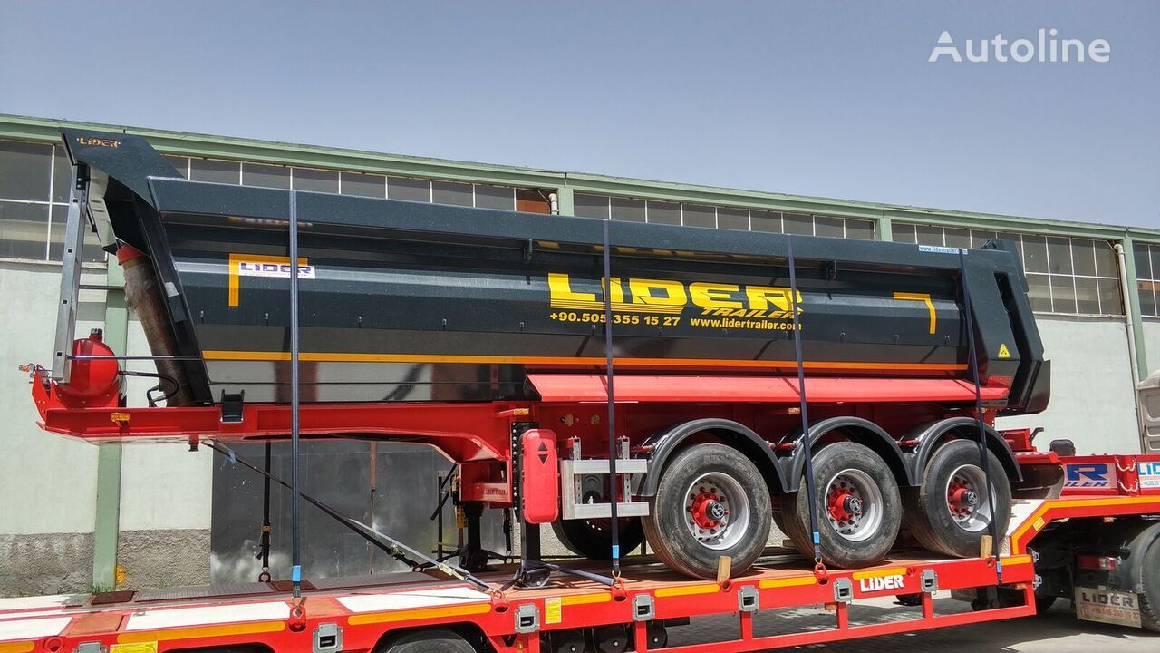 New Tipper semi-trailer LIDER 2024 NEW READY IN STOCKS DIRECTLY FROM MANUFACTURER COMPANY AVAILABLE: picture 3