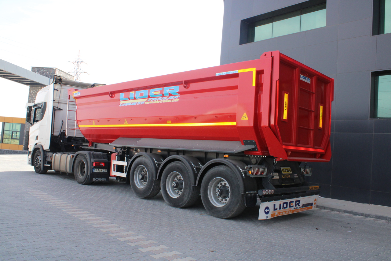 New Tipper semi-trailer LIDER 2024 NEW READY IN STOCKS DIRECTLY FROM MANUFACTURER COMPANY AVAILABLE: picture 23