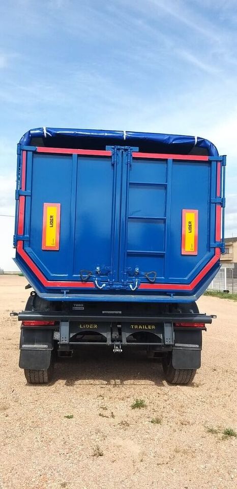 New Tipper semi-trailer LIDER 2024 NEW READY IN STOCKS DIRECTLY FROM MANUFACTURER COMPANY AVAILABLE: picture 2