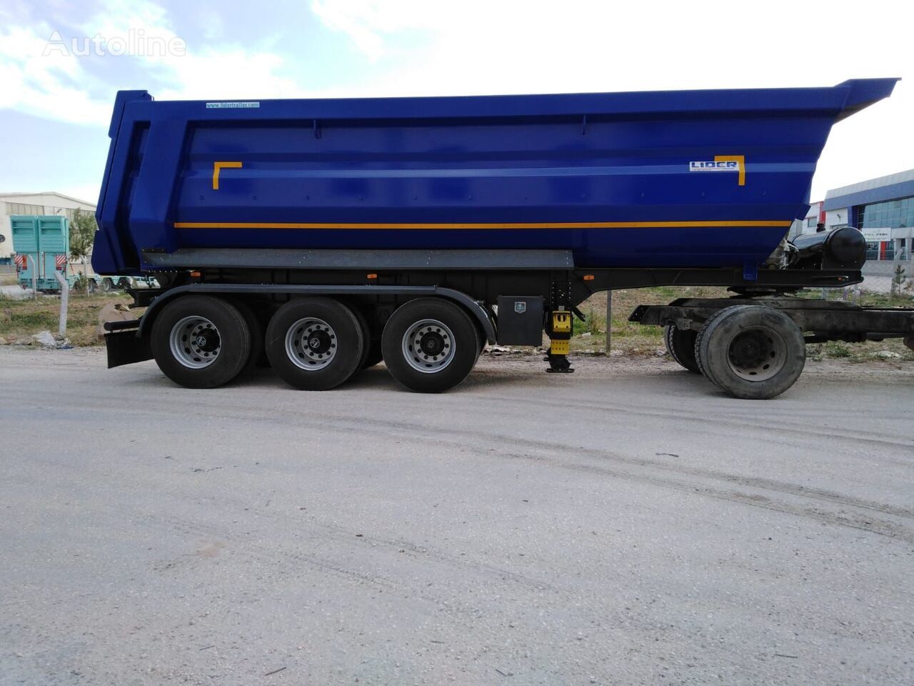 New Tipper semi-trailer LIDER 2024 NEW READY IN STOCKS DIRECTLY FROM MANUFACTURER COMPANY AVAILABLE: picture 16