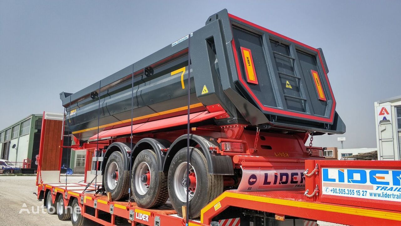 New Tipper semi-trailer LIDER 2024 NEW READY IN STOCKS DIRECTLY FROM MANUFACTURER COMPANY AVAILABLE: picture 7