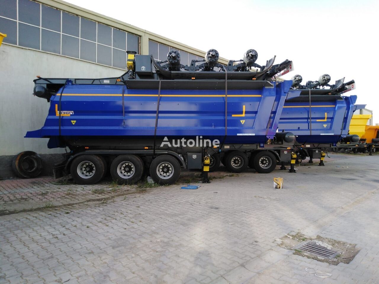 New Tipper semi-trailer LIDER 2024 NEW READY IN STOCKS DIRECTLY FROM MANUFACTURER COMPANY AVAILABLE: picture 20