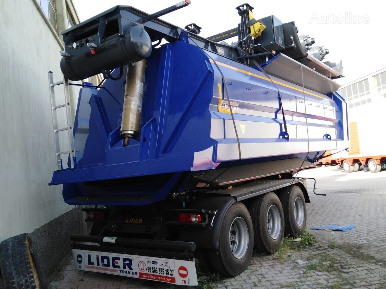 New Tipper semi-trailer LIDER 2024 NEW READY IN STOCKS DIRECTLY FROM MANUFACTURER COMPANY AVAILABLE: picture 18
