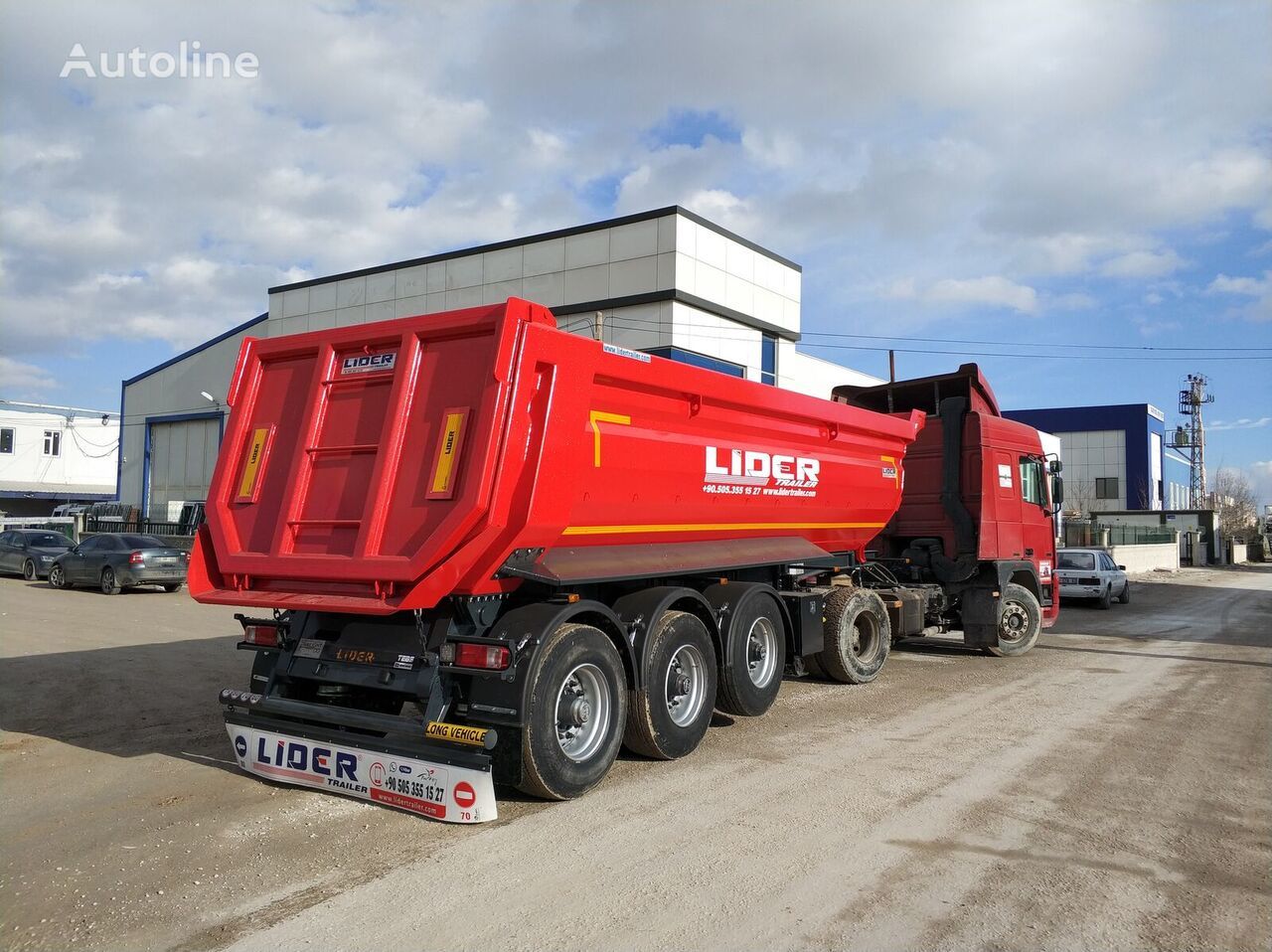 New Tipper semi-trailer LIDER 2024 NEW READY IN STOCKS DIRECTLY FROM MANUFACTURER COMPANY AVAILABLE: picture 6