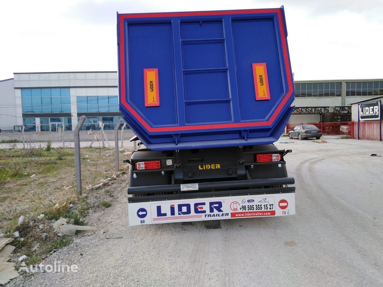 New Tipper semi-trailer LIDER 2024 NEW READY IN STOCKS DIRECTLY FROM MANUFACTURER COMPANY AVAILABLE: picture 17