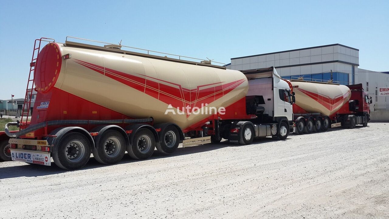 New Tank semi-trailer for transportation of cement LIDER 2024 YEAR NEW BULK CEMENT manufacturer co.: picture 4