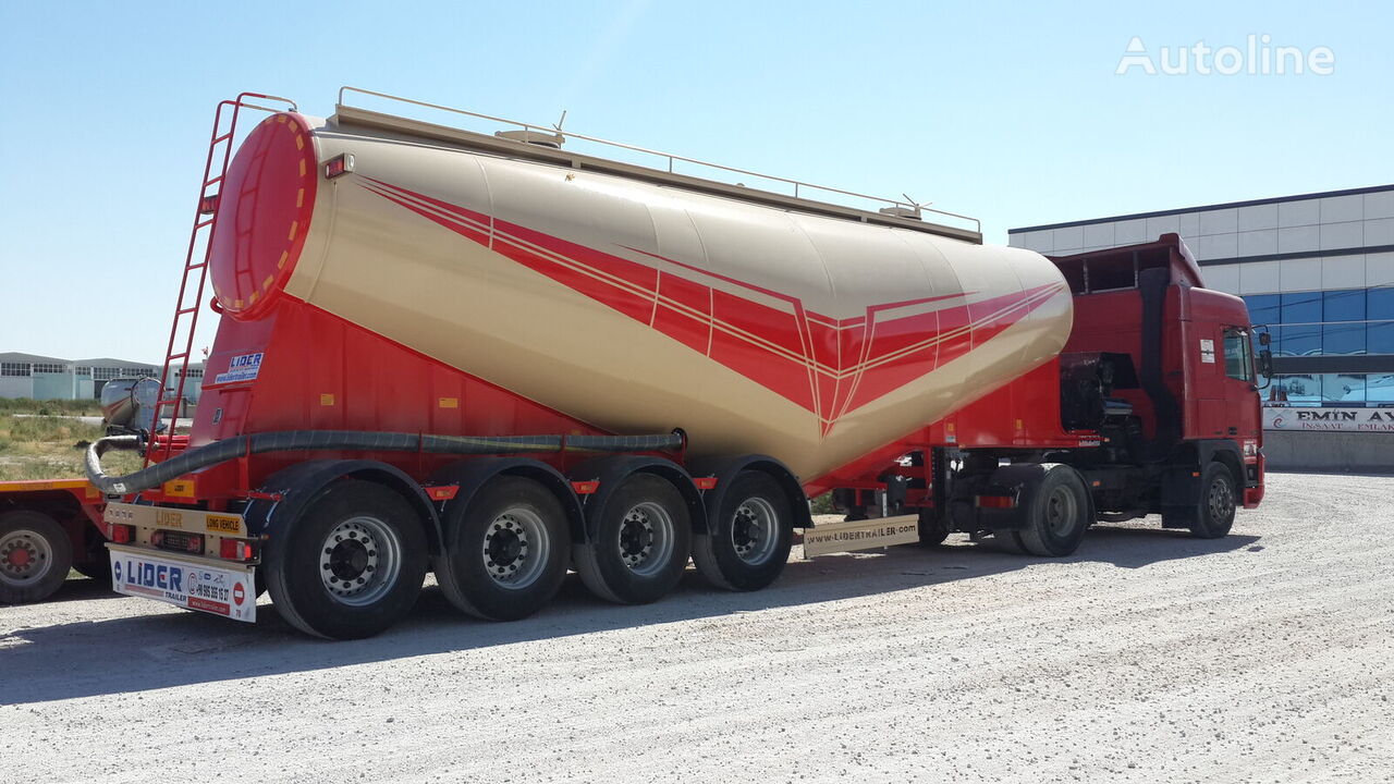 New Tank semi-trailer for transportation of cement LIDER 2024 YEAR NEW BULK CEMENT manufacturer co.: picture 2