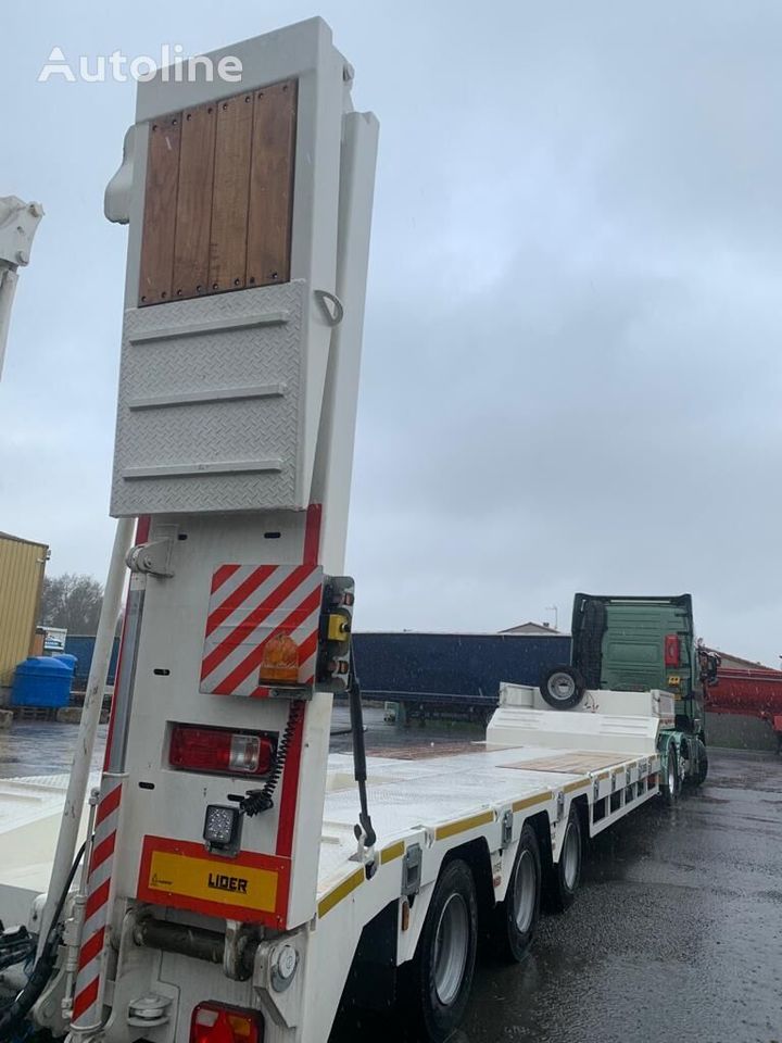 New Low loader semi-trailer LIDER 2024 YEAR NEW LOWBED TRAILER FOR SALE (MANUFACTURER COMPANY): picture 9