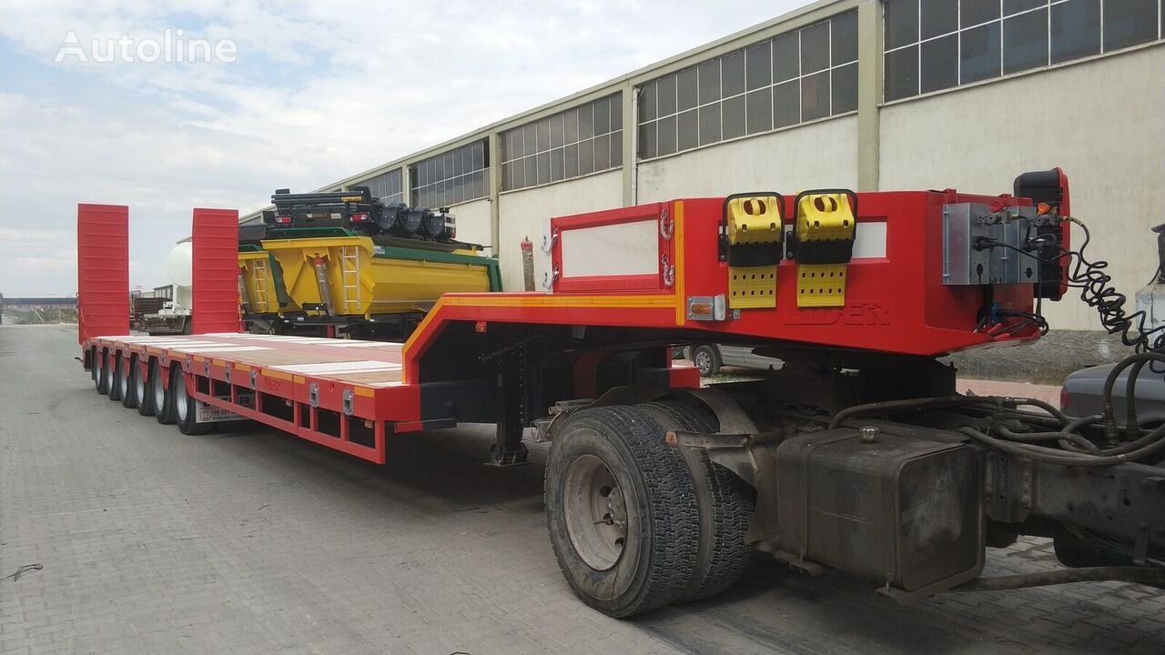 New Low loader semi-trailer LIDER 2024 model 150 Tons capacity Lowbed semi trailer: picture 4