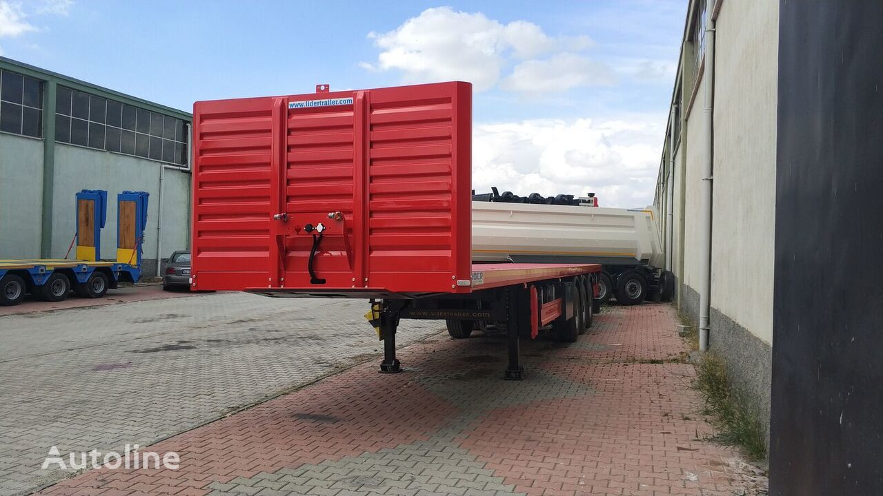 New Dropside/ Flatbed semi-trailer LIDER LIDER 2024 UNUSED NEW  FROM MANUFACTURER: picture 18