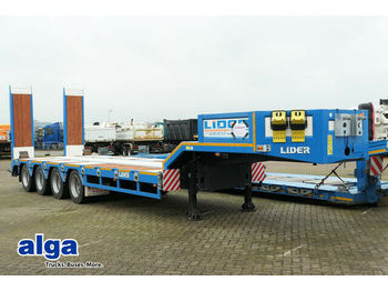 New Low loader semi-trailer LIDER LWBD 4 Achser/86 t./hydr. Rampen/13,6 m.: picture 1