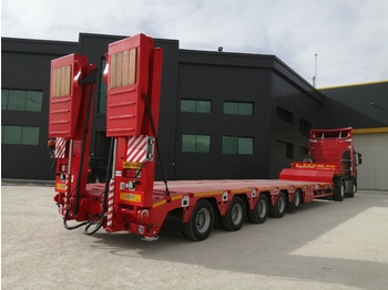 New Low loader semi-trailer LIDER NEW 2022 model new by manufacturer Ready in Stocks: picture 1