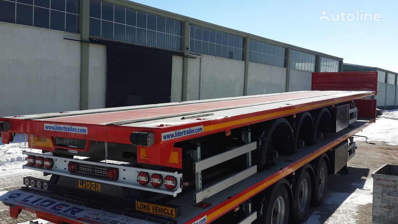New Container transporter/ Swap body semi-trailer for transportation of containers LIDER NEW 2023 MODELS YEAR (MANUFACTURER COMPANY LIDER TRAILER: picture 13