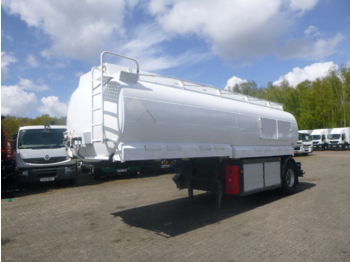 Tank semi-trailer for transportation of fuel L.A.G. Fuel tank alu 21 m3 / 4 comp + dual counter: picture 1