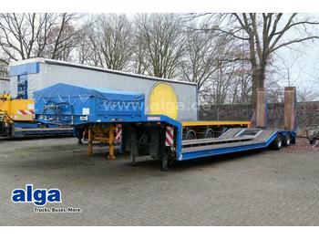 Low loader semi-trailer Langendorf SAT BUE 20/27, 2-Achser, Hydr. Rampen, gelenkt: picture 1
