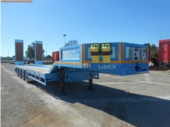 Dropside/ Flatbed semi-trailer Lider Lowbed LWBD4A: picture 1
