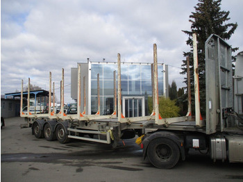 ZASŁAW D-651A  - Logging semi-trailer