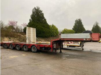  2001 Cometto 5 Axle Trailer (Copy of French Reg. Docs. Available) - Low loader semi-trailer
