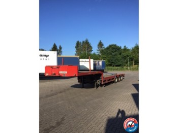 Broshuis E-2190/27 Extandable Steering axle - Low loader semi-trailer